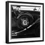 Spare Tire Stored on Side Fender of an Automobile-Walker Evans-Framed Photographic Print