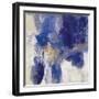 Sparkle Abstract II Blue-Silvia Vassileva-Framed Art Print