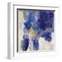 Sparkle Abstract II Blue-Silvia Vassileva-Framed Art Print