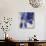Sparkle Abstract II Blue-Silvia Vassileva-Art Print displayed on a wall