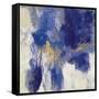 Sparkle Abstract II Blue-Silvia Vassileva-Framed Stretched Canvas