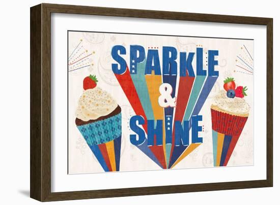 Sparkle and Shine I-Veronique Charron-Framed Art Print