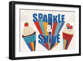 Sparkle and Shine I-Veronique Charron-Framed Art Print