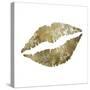 Sparkle Glam Lips-Melody Hogan-Stretched Canvas