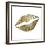 Sparkle Glam Lips-Melody Hogan-Framed Art Print