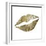 Sparkle Glam Lips-Melody Hogan-Framed Art Print