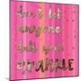 Sparkle Glam Pinks 2-Melody Hogan-Mounted Art Print