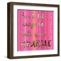 Sparkle Glam Pinks 2-Melody Hogan-Framed Art Print