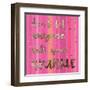 Sparkle Glam Pinks 2-Melody Hogan-Framed Art Print