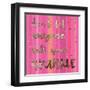 Sparkle Glam Pinks 2-Melody Hogan-Framed Art Print