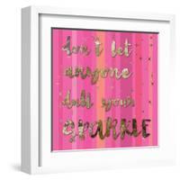 Sparkle Glam Pinks 2-Melody Hogan-Framed Art Print