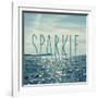 Sparkle In The Ocean-Sarah Gardner-Framed Art Print