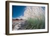 Sparkle-water shot of a wave off a Hawaiian beach-Mark A Johnson-Framed Photographic Print