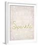 Sparkle-Lottie Fontaine-Framed Giclee Print