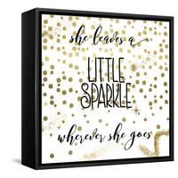 Sparkle-Color Bakery-Framed Stretched Canvas