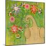 Sparkler Bouquet Elephant-Wyanne-Mounted Giclee Print