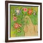 Sparkler Bouquet Elephant-Wyanne-Framed Giclee Print
