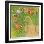 Sparkler Bouquet Elephant-Wyanne-Framed Giclee Print