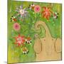 Sparkler Bouquet Elephant-Wyanne-Mounted Giclee Print