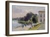 Sparkling Afternoon, Richmond, 1993-Trevor Chamberlain-Framed Giclee Print