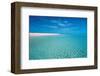 Sparkling Beach-null-Framed Art Print