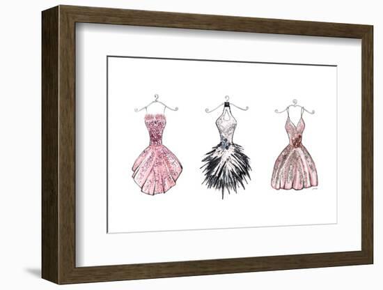 Sparkling Dress Trio-Gina Ritter-Framed Photographic Print