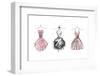 Sparkling Dress Trio-Gina Ritter-Framed Photographic Print