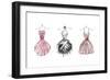 Sparkling Dress Trio-Gina Ritter-Framed Photographic Print