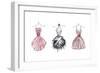 Sparkling Dress Trio-Gina Ritter-Framed Photographic Print