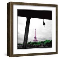 Sparkling Eiffel-Anne Valverde-Framed Art Print