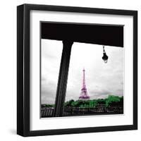Sparkling Eiffel-Anne Valverde-Framed Art Print