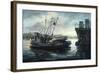 Sparkling Fish Nets-Nicky Boehme-Framed Giclee Print