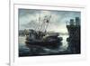 Sparkling Fish Nets-Nicky Boehme-Framed Giclee Print