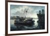 Sparkling Fish Nets-Nicky Boehme-Framed Giclee Print