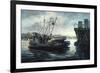 Sparkling Fish Nets-Nicky Boehme-Framed Giclee Print