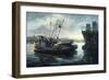 Sparkling Fish Nets-Nicky Boehme-Framed Premium Giclee Print