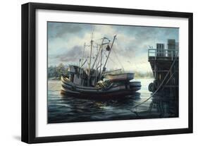 Sparkling Fish Nets-Nicky Boehme-Framed Giclee Print