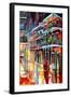 Sparkling French Quarter-Diane Millsap-Framed Art Print