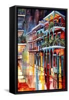 Sparkling French Quarter-Diane Millsap-Framed Stretched Canvas