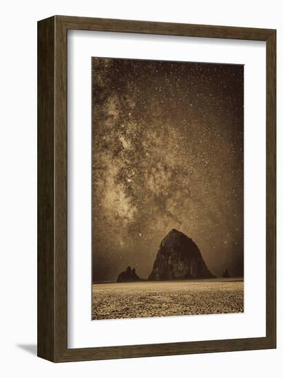 Sparkling Skies Over HaystacK-Don Schwartz-Framed Premium Giclee Print