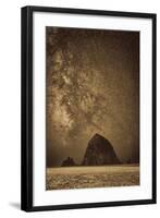 Sparkling Skies Over HaystacK-Don Schwartz-Framed Premium Giclee Print