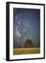 Sparkling Skies Over HaystacK-Don Schwartz-Framed Art Print