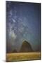 Sparkling Skies Over HaystacK-Don Schwartz-Mounted Art Print