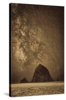 Sparkling Skies Over HaystacK-Don Schwartz-Stretched Canvas