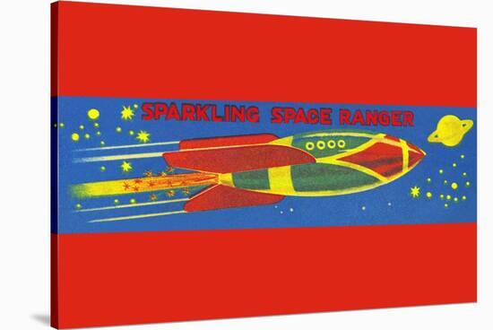 Sparkling Space Ranger-null-Stretched Canvas