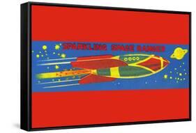 Sparkling Space Ranger-null-Framed Stretched Canvas