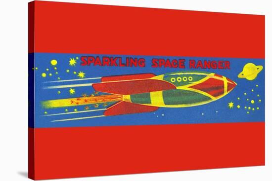 Sparkling Space Ranger-null-Stretched Canvas