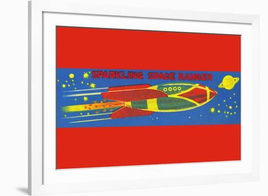 Sparkling Space Ranger-null-Framed Premium Giclee Print