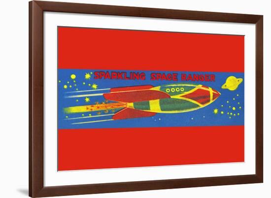 Sparkling Space Ranger-null-Framed Premium Giclee Print