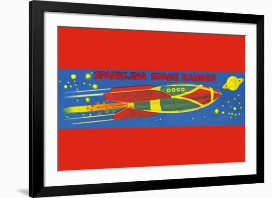 Sparkling Space Ranger-null-Framed Premium Giclee Print